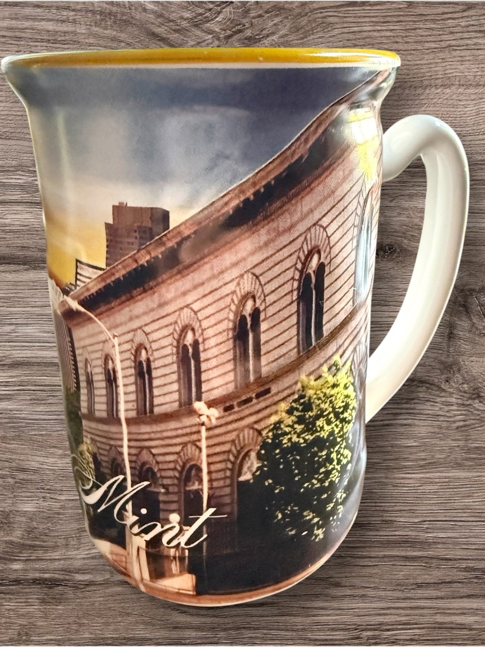 Denver US Mint Ceramic Mug | Vintage United States Treasury Souvenir Coffee Cup - Picture 4 of 9